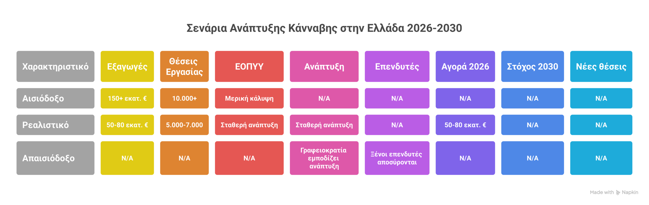 μέλλον κάνναβης Ελλάδα infographic