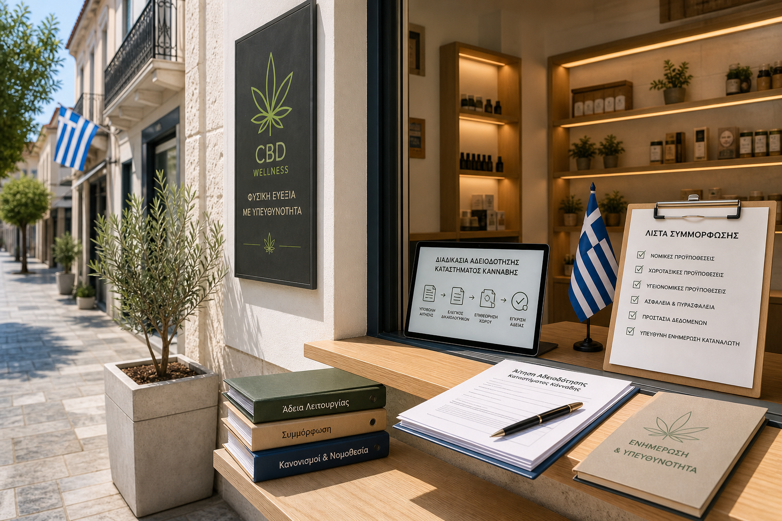 αδειοδότηση καταστήματος κάνναβης - Αδειοδότηση Καταστήματος Κάνναβης: Οδηγός Βημάτων